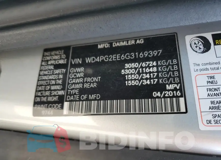 WD4PG2EE6G3169397 Photo# 13