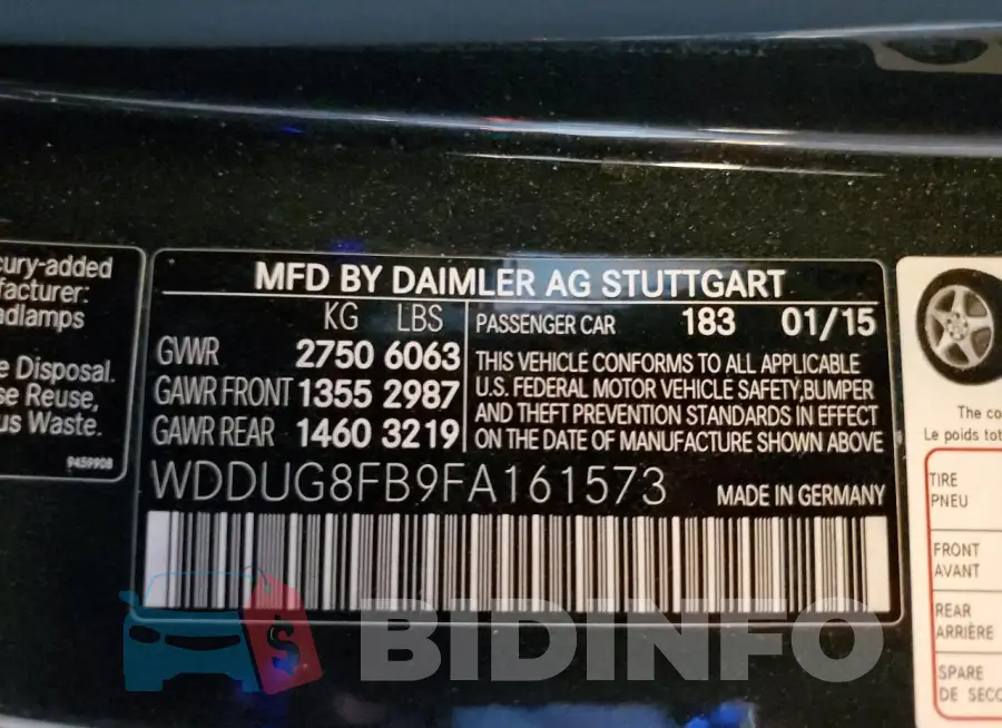 WDDUG8FB9FA161573 Photo# 13
