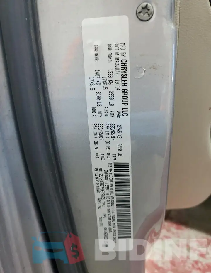 2C4RDGBG7FR576665 Photo# 13