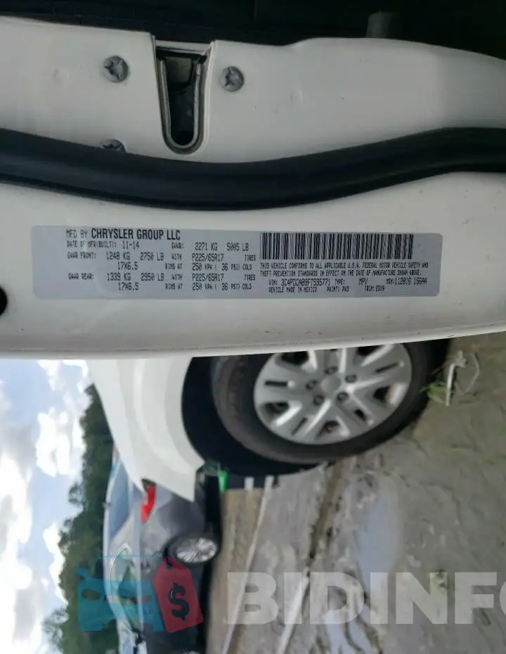 3C4PDCAB9FT595771 Photo# 14