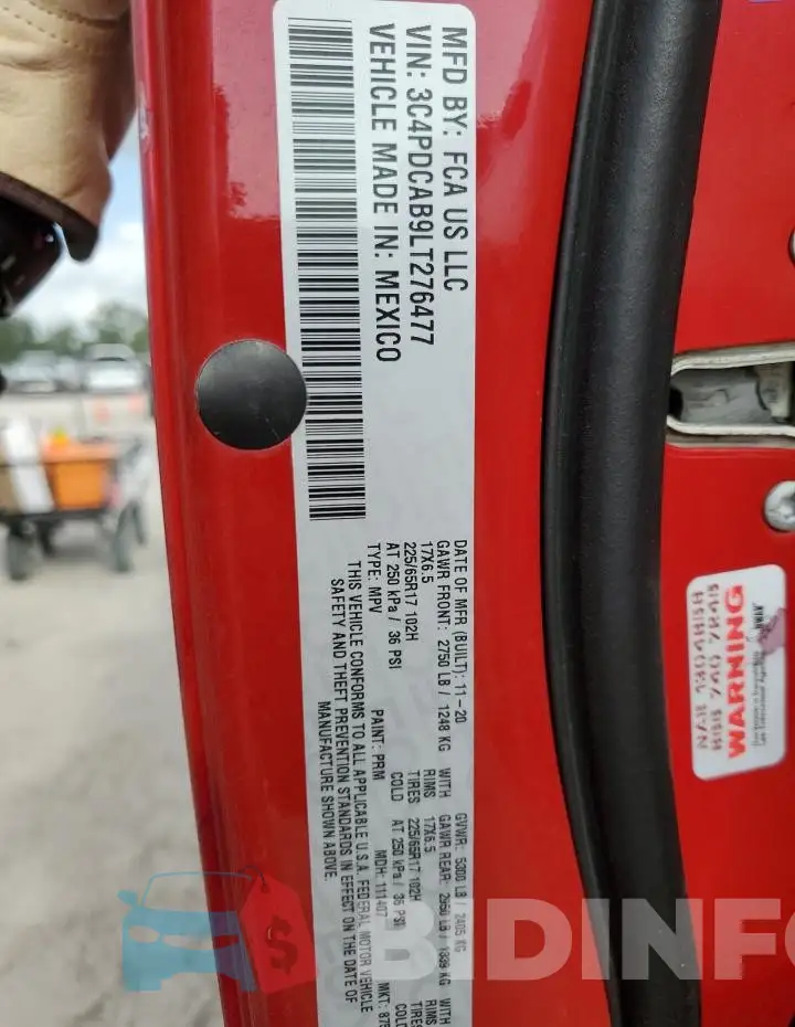 3C4PDCAB9LT276477 Photo# 12