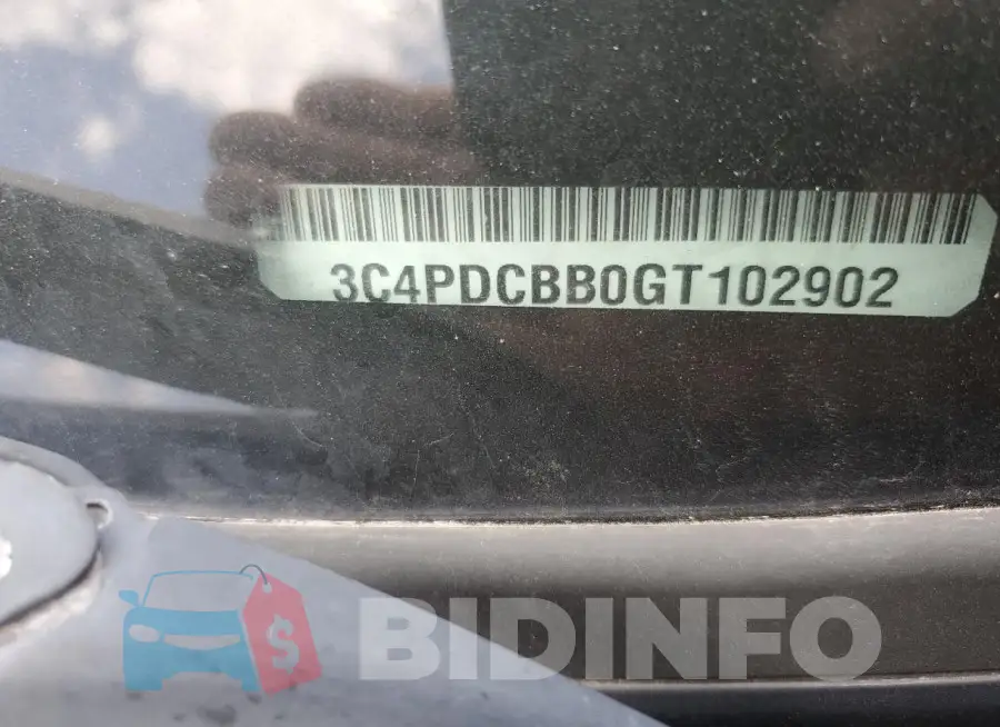 3C4PDCBB0GT102902 Photo# 13