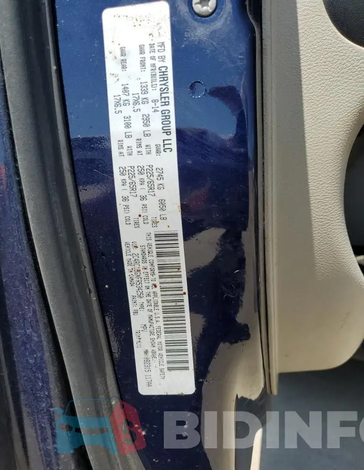 2C4RC1BGXFR534250 Photo# 14