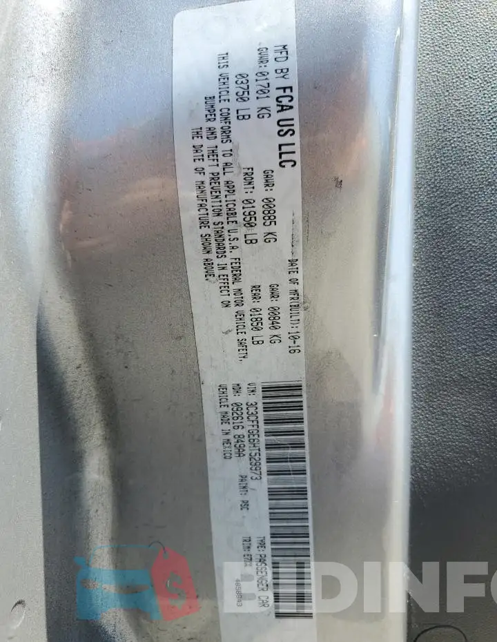 3C3CFFGE6HT529973 Photo# 12