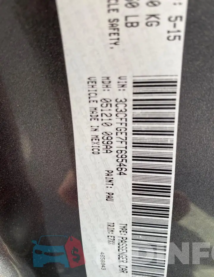 3C3CFFGE7FT695464 Photo# 10