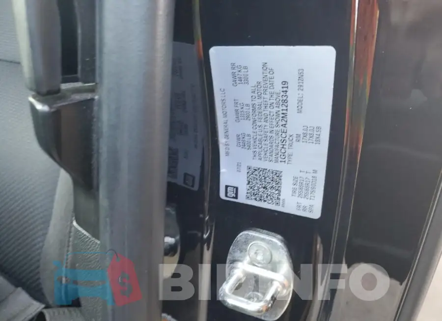 1GCHSCEA2M1283419 Photo# 12