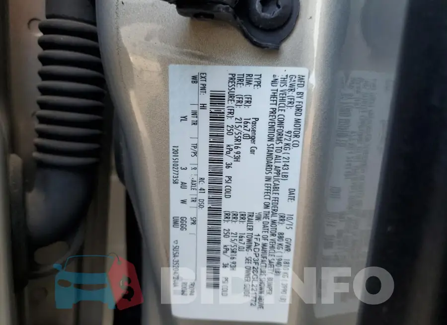 1FADP3F28GL221772 Photo# 12
