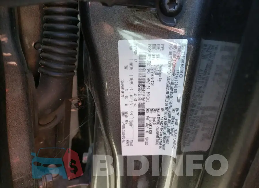 1FADP3K23FL370515 Photo# 12
