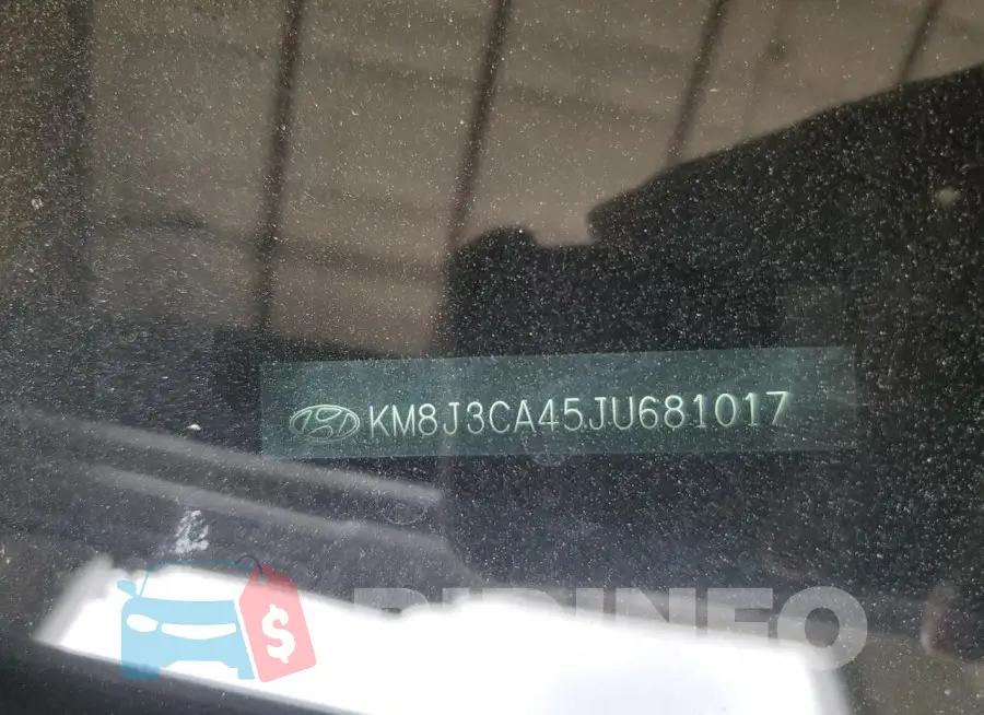 KM8J3CA45JU681017 Photo# 13