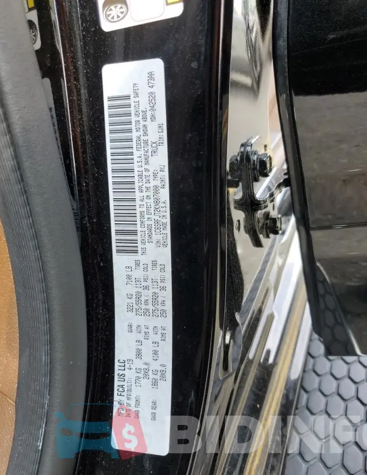 1C6SRFJT2KN807000 Photo# 12