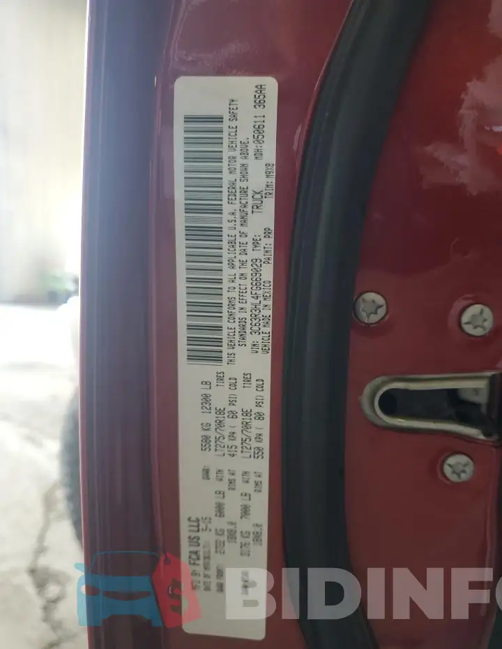 3C63R3HL4FG669029 Photo# 12