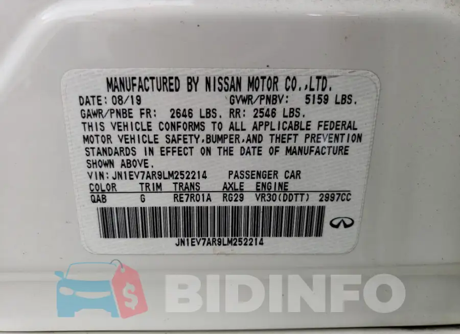 JN1EV7AR9LM252214 Photo# 12