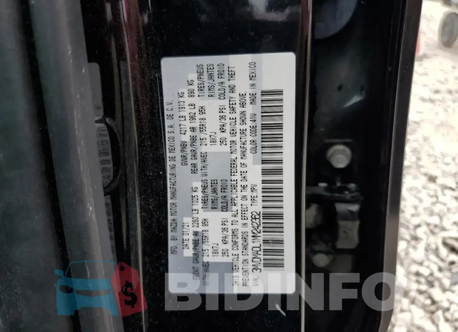 3MVDMADL1MM242362 Photo# 13