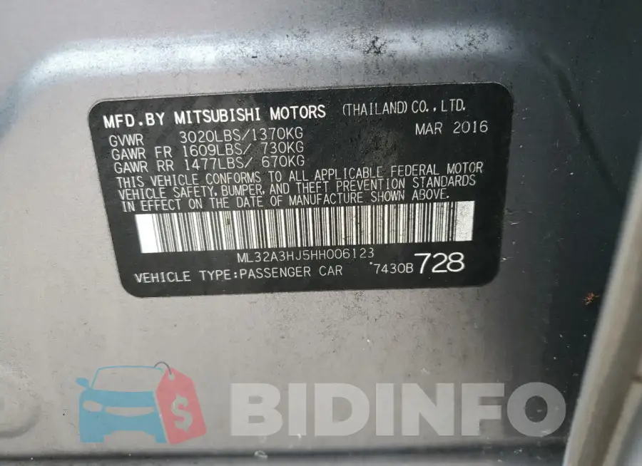 ML32A3HJ5HH006123 Photo# 14