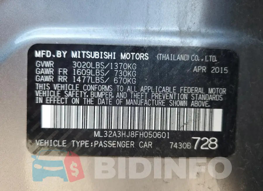 ML32A3HJ8FH050601 Photo# 13