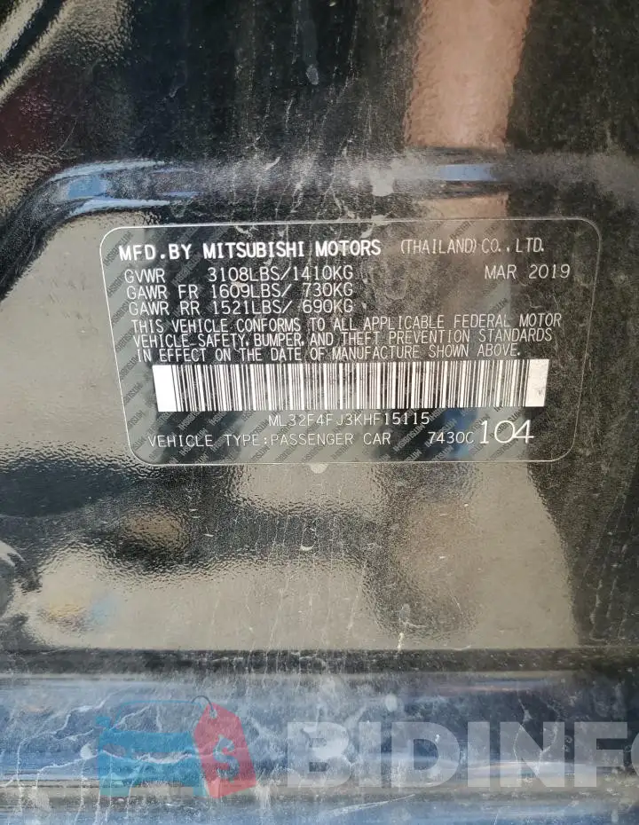 ML32F4FJ3KHF15115 Photo# 12