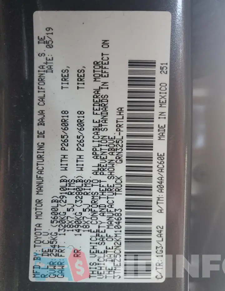 3TMEZ5CN2KM104683 Photo# 12