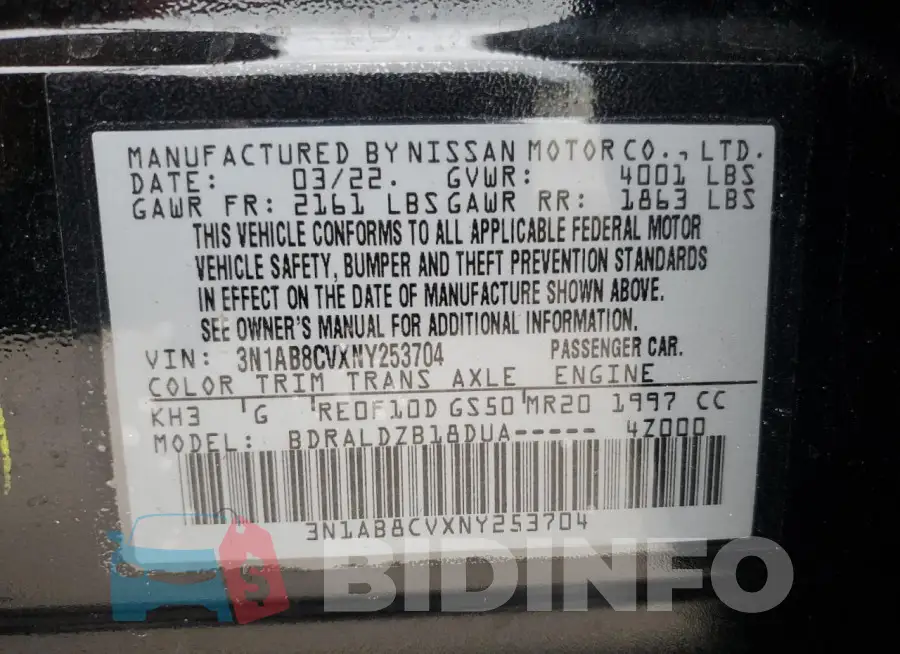 3N1AB8CVXNY253704 Photo# 12