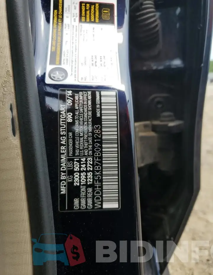 WDDHF5KB7FB091283 Photo# 12