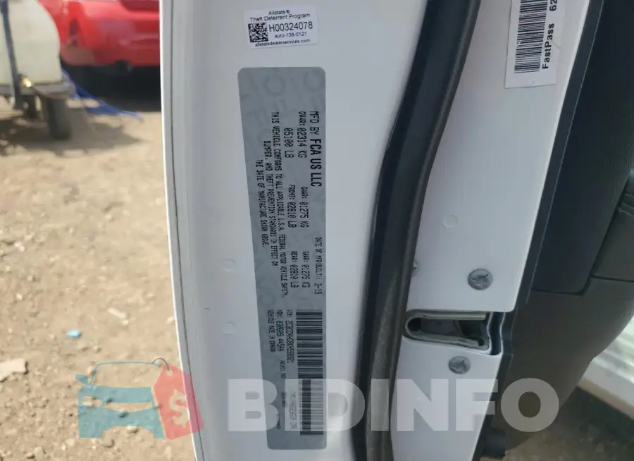 2C3CDXHG8KH598921 Photo# 12