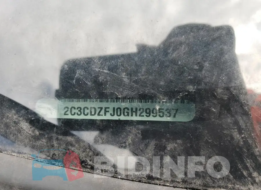 2C3CDZFJ0GH299537 Photo# 12