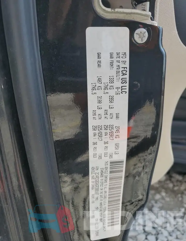 2C4RDGBG0GR389107 Photo# 13