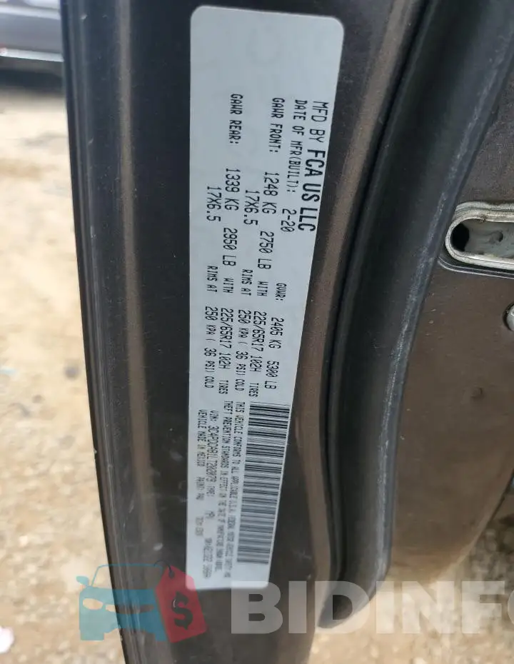 3C4PDCAB1LT202079 Photo# 13