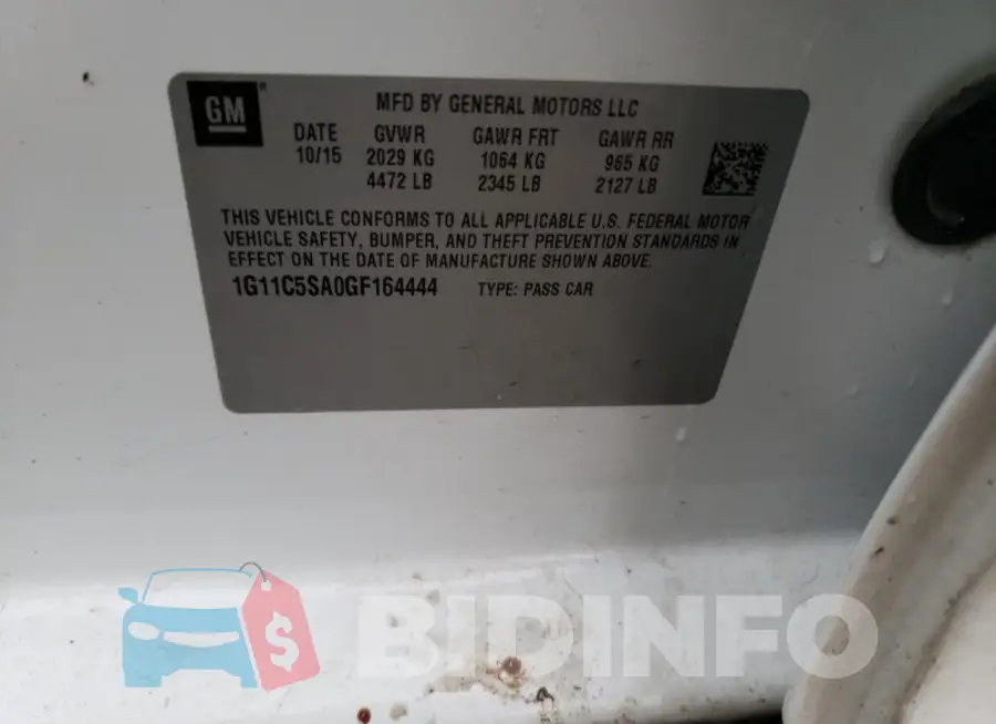 1G11C5SA0GF164444 Photo# 12