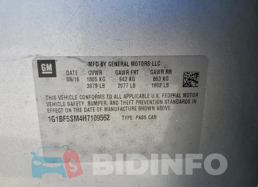1G1BF5SM4H7109562 Photo# 12