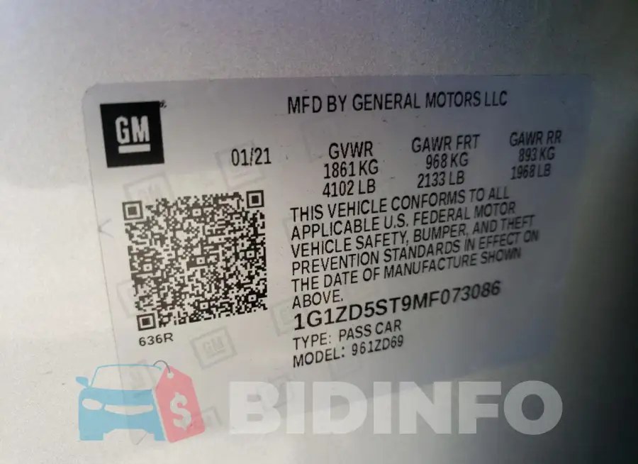 1G1ZD5ST9MF073086 Photo# 12