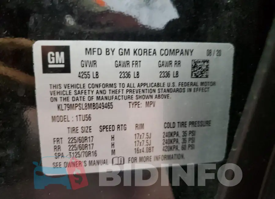 KL79MPSL8MB049465 Photo# 14