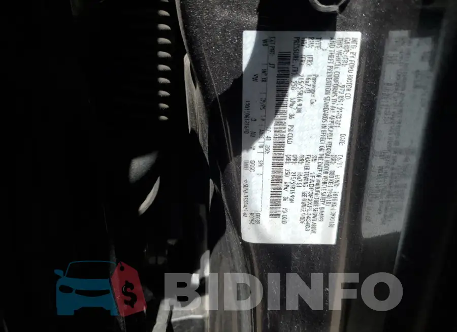 1FADP3F2XFL343483 Photo# 12