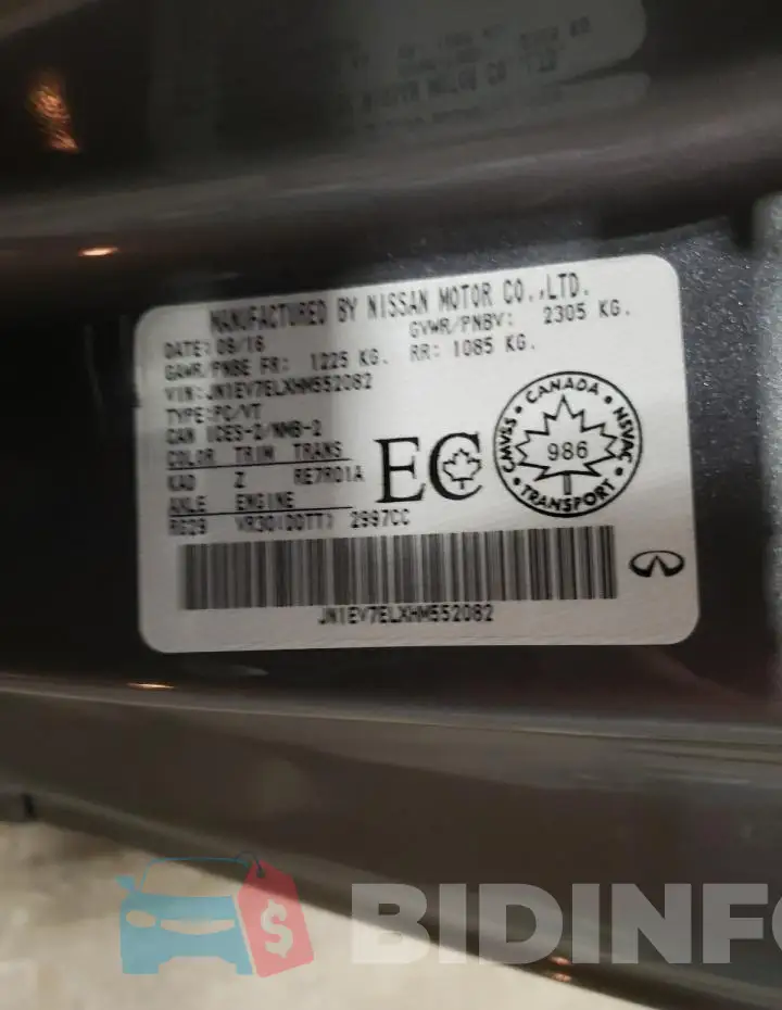 JN1EV7ELXHM552082 Photo# 12