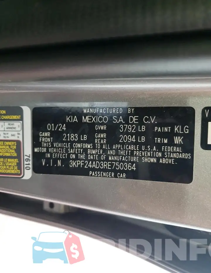 3KPF24AD3RE750364 Photo# 12