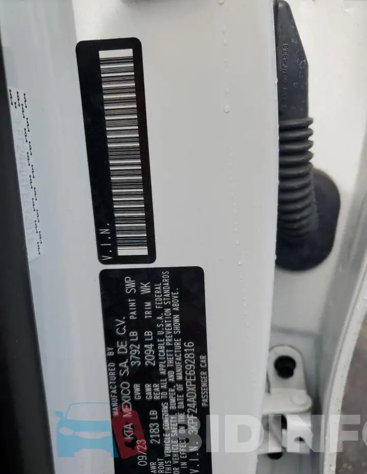 3KPF24ADXPE692816 Photo# 12