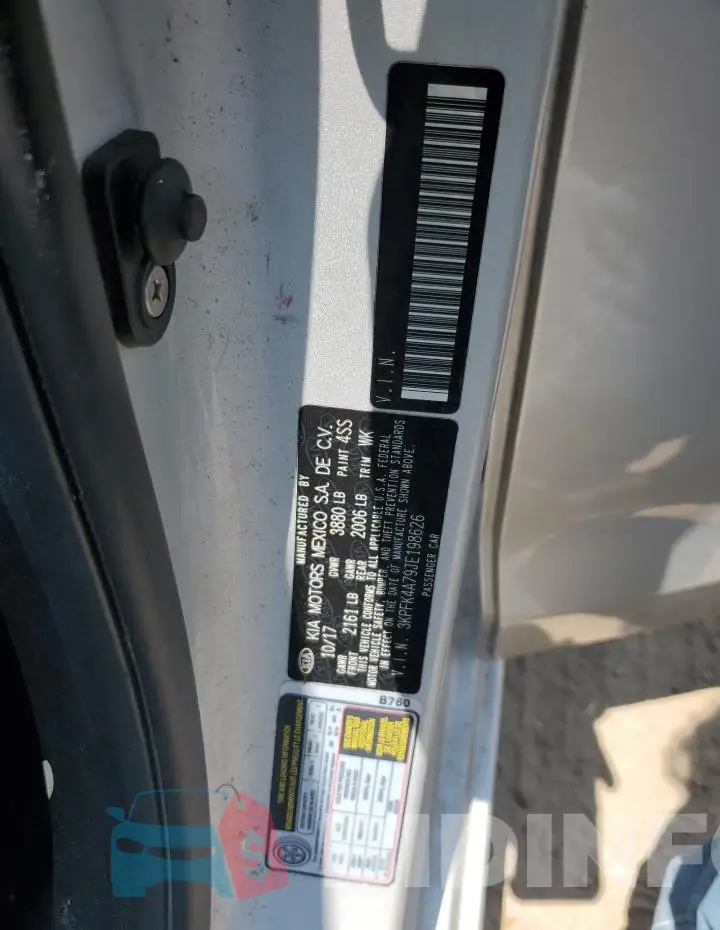3KPFK4A79JE198626 Photo# 12