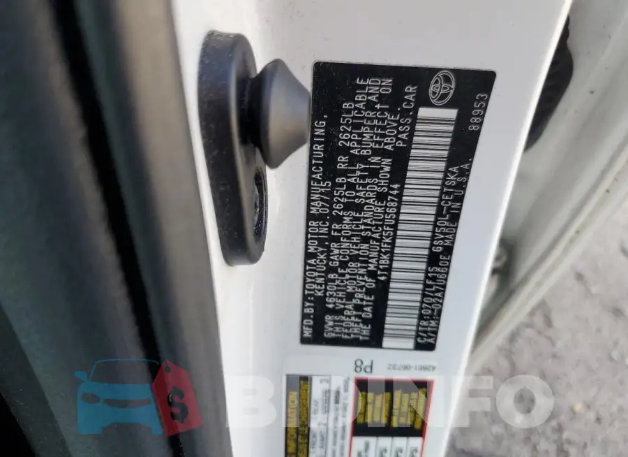 4T1BK1FK5FU568744 Photo# 12