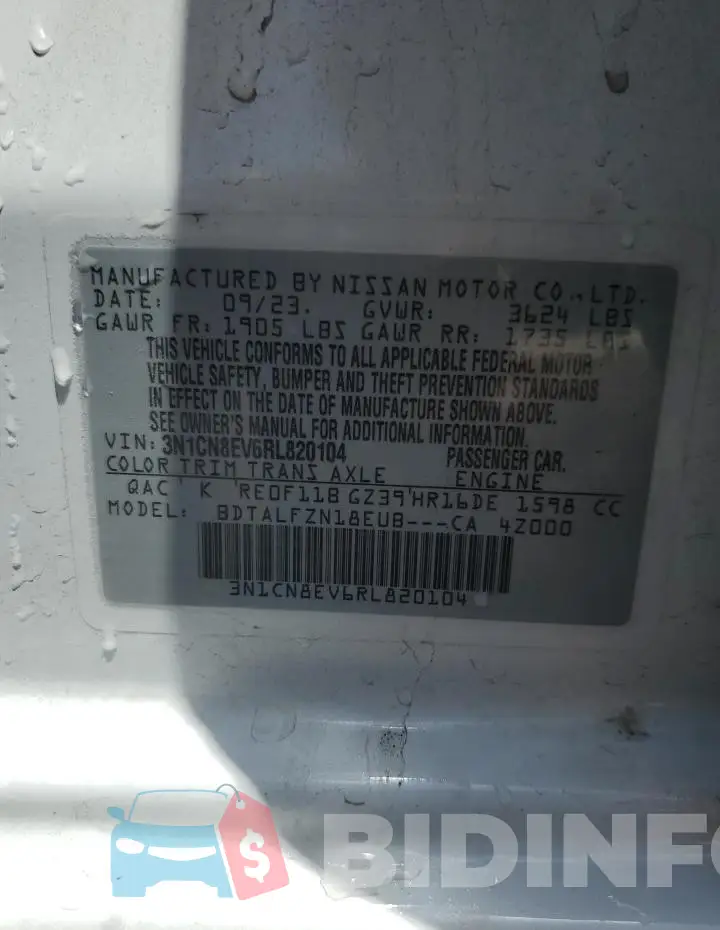 3N1CN8EV6RL820104 Photo# 12