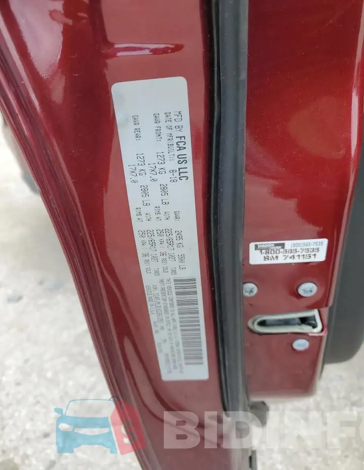 1C4PJMLB1KD261293 Photo# 13