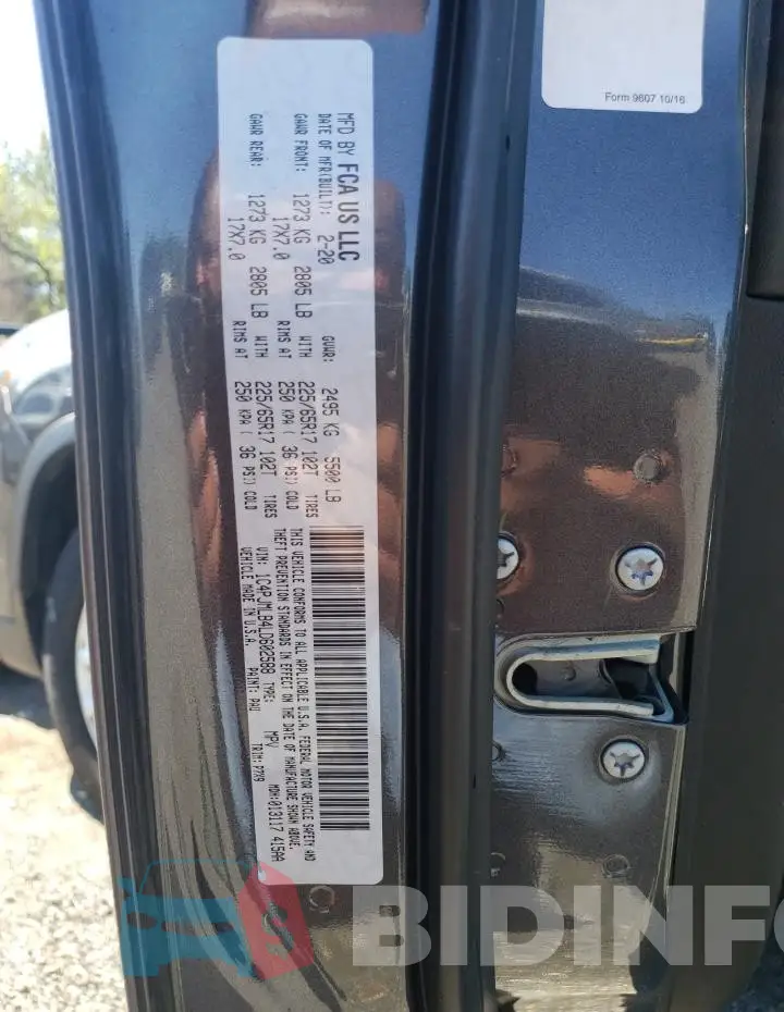 1C4PJMLB4LD602588 Photo# 12