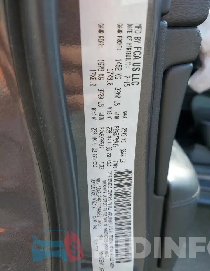 1C4RJFAG1FC940091 Photo# 13