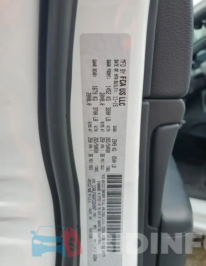 1C4RJFAG4FC224947 Photo# 13