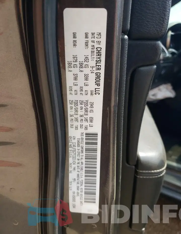 1C4RJFBG7FC631434 Photo# 12