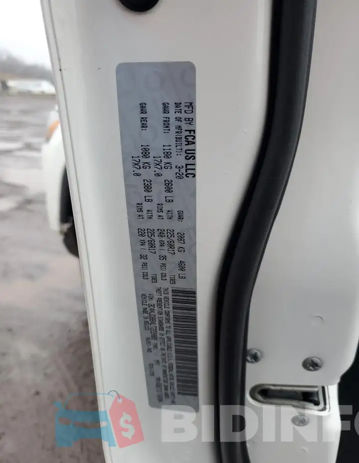 3C4NJDBBXLT222089 Photo# 13