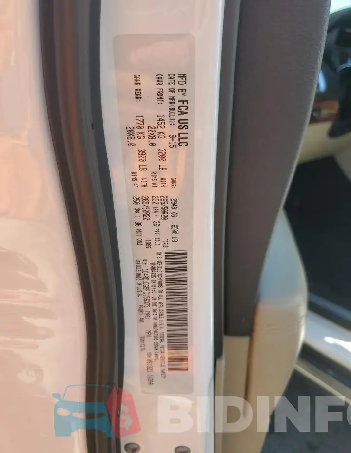 1C4RDJDG5FC156373 Photo# 13