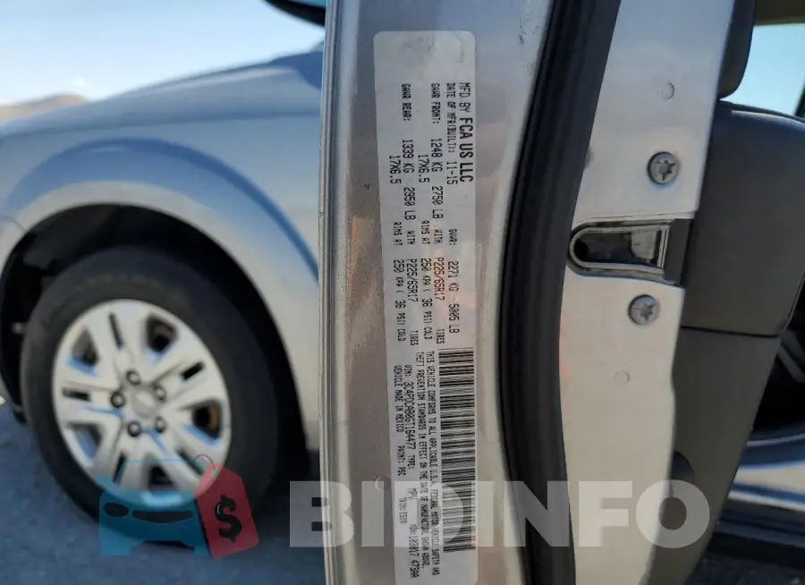 3C4PDCAB0GT164477 Photo# 13