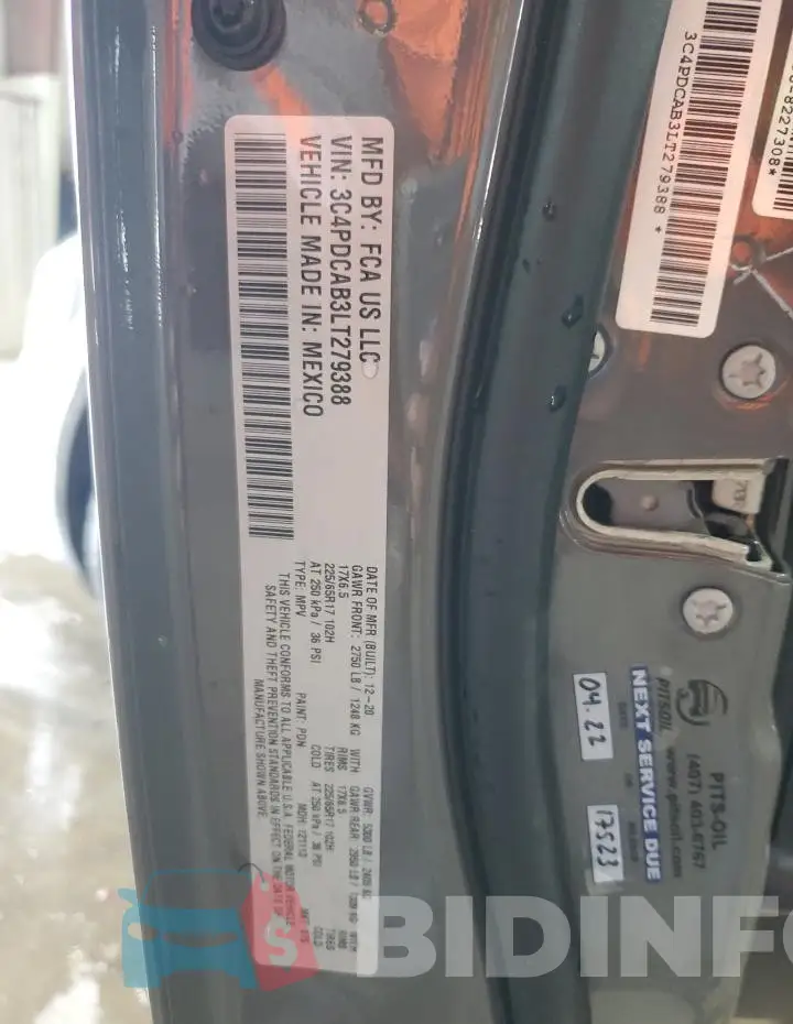 3C4PDCAB3LT279388 Photo# 13