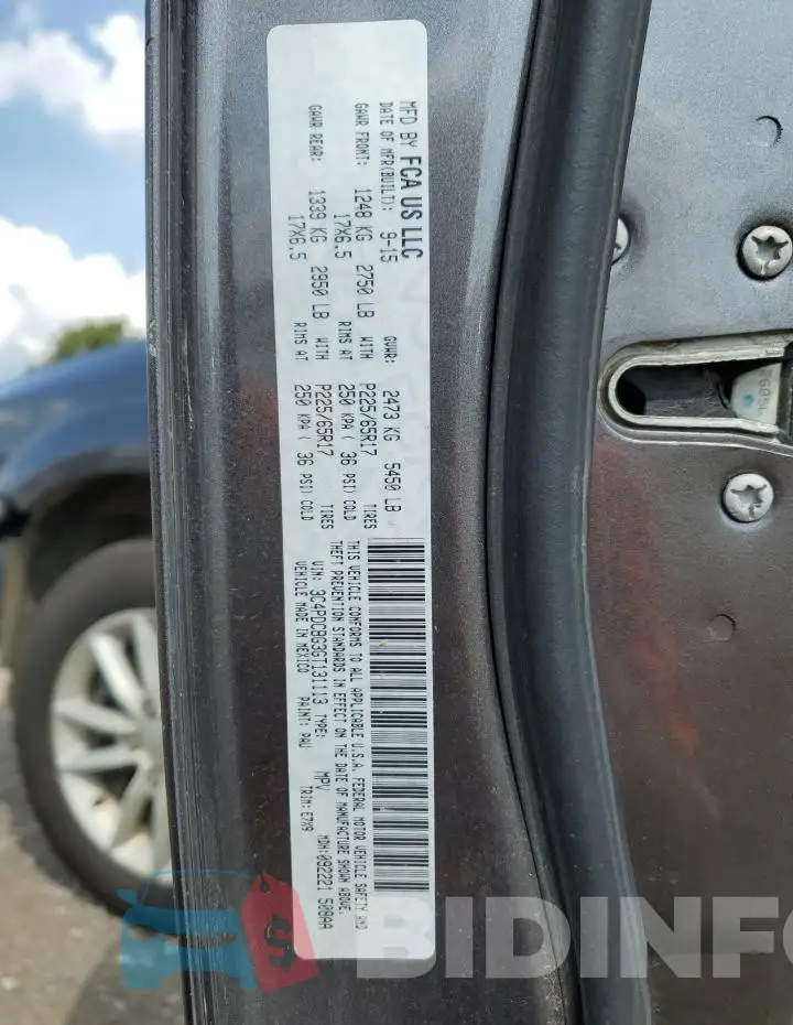 3C4PDCBG3GT131113 Photo# 14