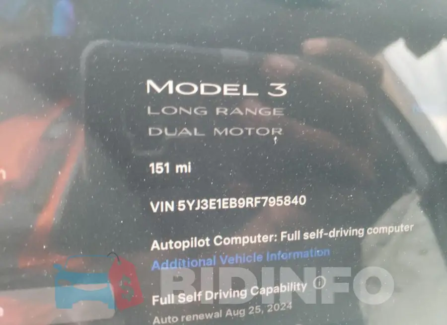5YJ3E1EB9RF795840 Photo# 9