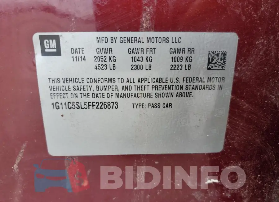 1G11C5SL5FF226873 Photo# 12